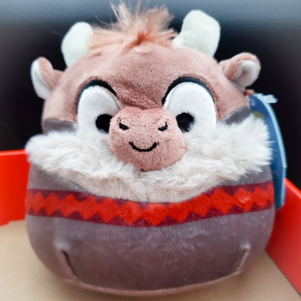 5" Squishmallow Sven Frozen Disney reindeer plush Kellytoy